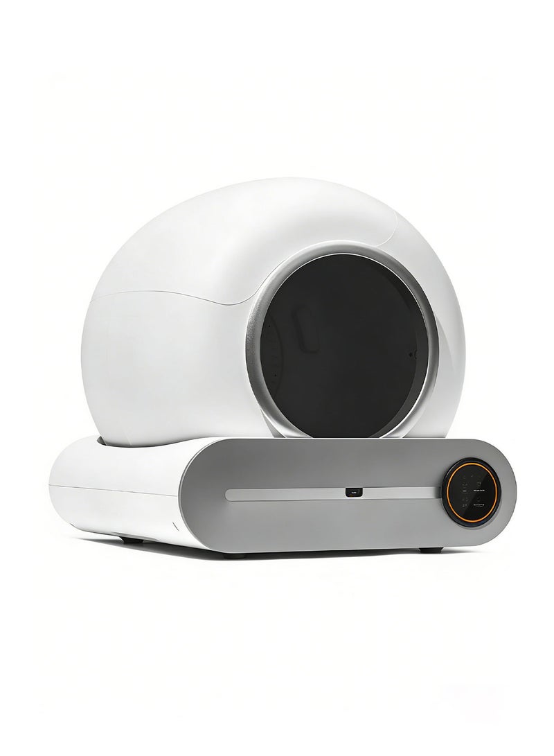 كيدل صندوق فضلات ذاتي التنظيف للقطط مع تحكم عبر التطبيق، صندوق فضلات أوتوماتيكي متعدد القطط، منخفض الضوضاء، صندوق فضلات للحيوانات الأليفة، صندوق فضلات للقطط. - Image 1